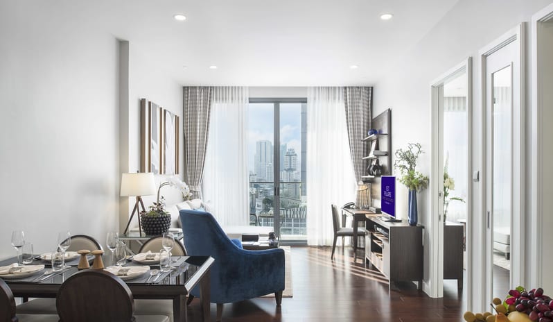 The Pillars Executive One Bedroom Residences - Living room